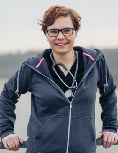 Portraitbild von Christina Hubrich, Heilpraktikerin, Rettungsassistentin, Desinfektorin an der Heilpraktikerschule Westfalen