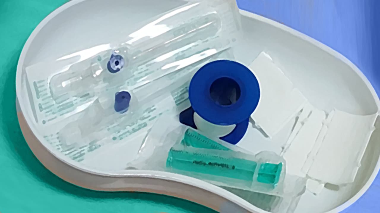 Intravenöse Verweilkanüle