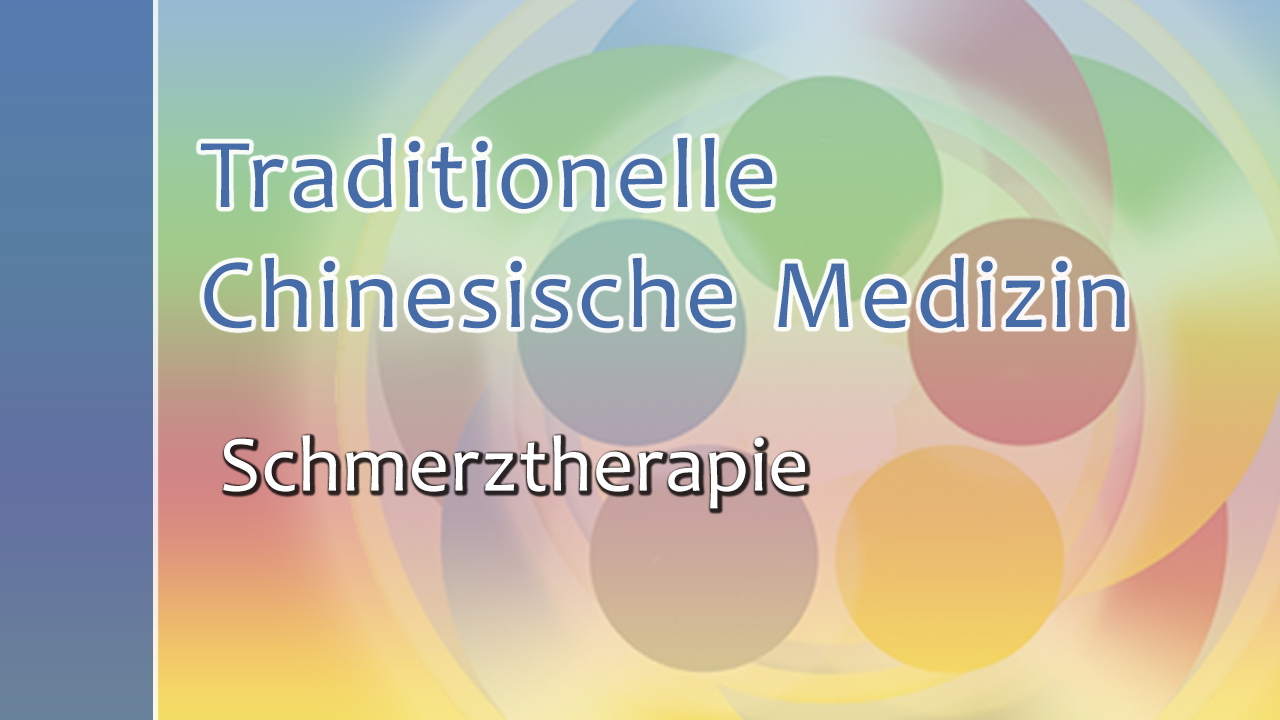 TCM Aufbaukurs Schmerztherapie
