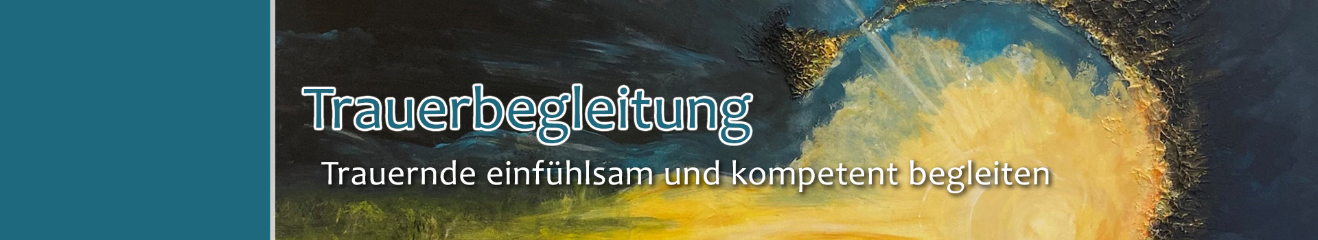 Trauerbegleitung - Trauernde einfühlsam und kompetent begleiten.